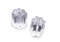 Earring Safety Backs for Fish Hook Earrings Small, Clear Rubber Safety Earring Backs (Package of 1,000)
